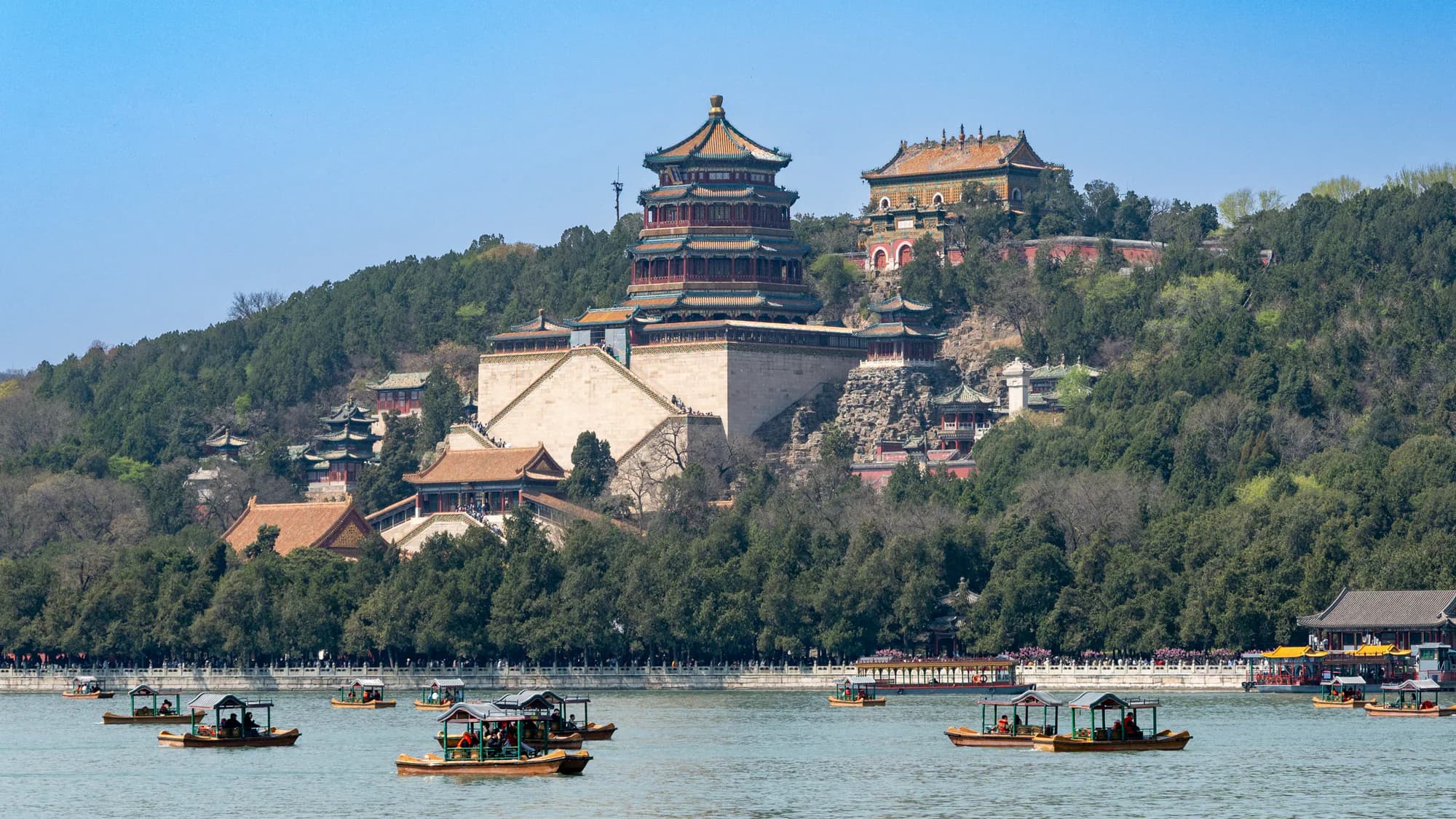 Longevity Hill and lakeside architecture at Beijing's Summer Palace